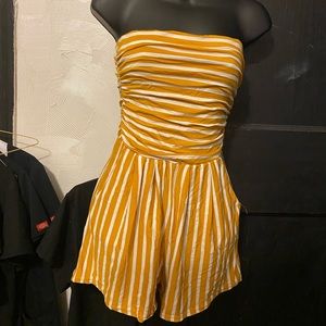 NWT Striped romper